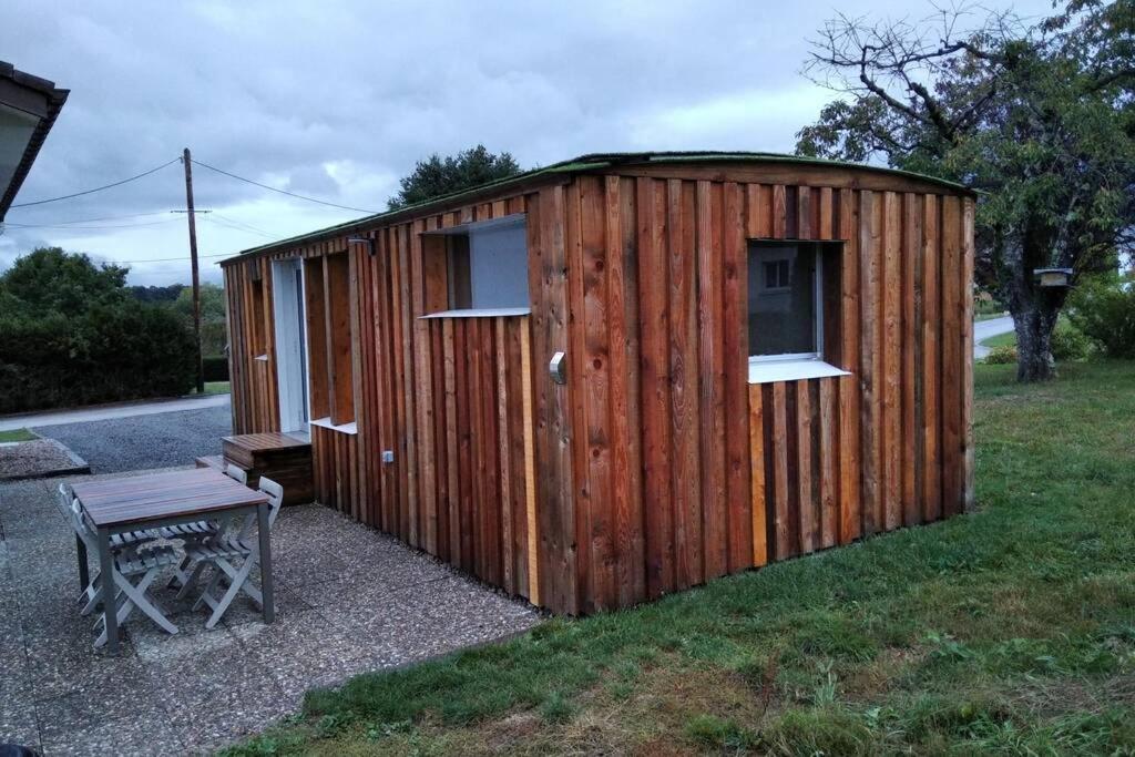 فيلا Neuvillers-sur-Faveفي Studio De Jardin Cosy Avec Vue Panoramique المظهر الخارجي الصورة